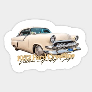 1952 Ford Crestline Victoria Hardtop Coupe Sticker